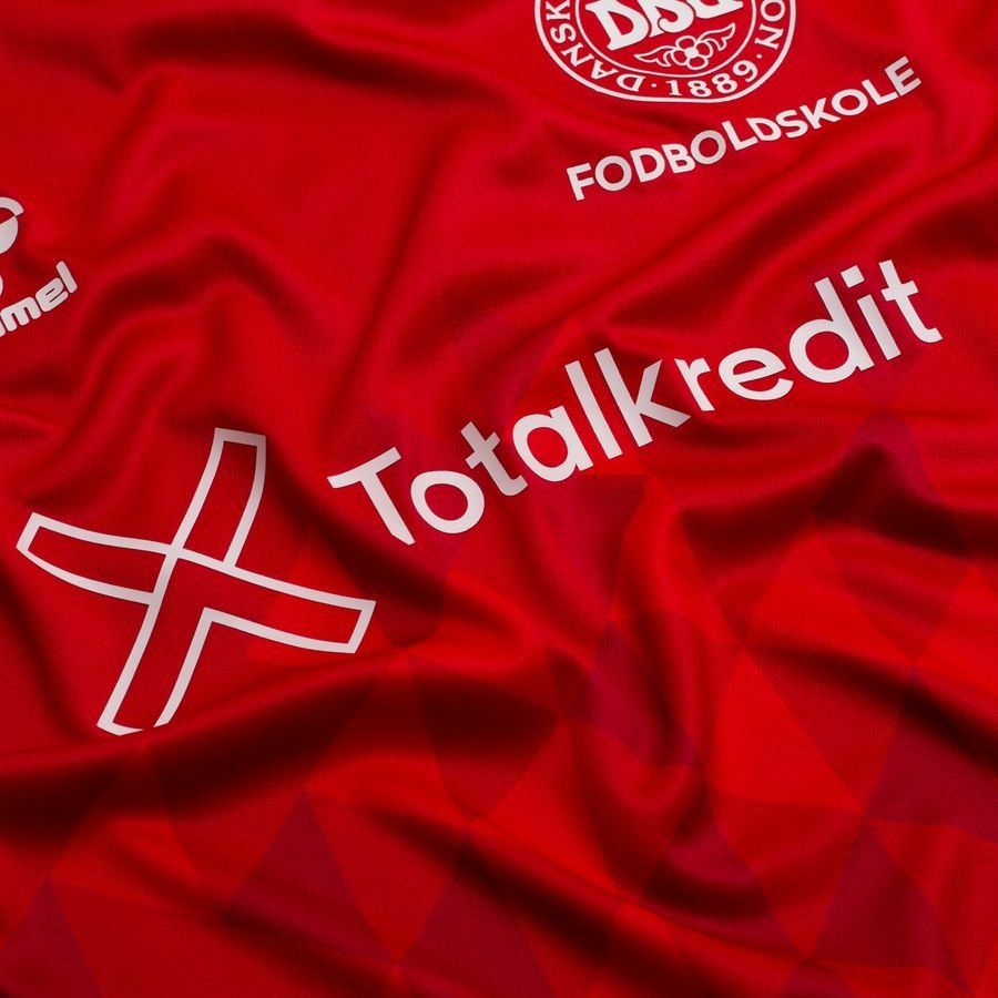Hummel DBU Fodboldskole 2025 Deltager Maillot d'Entraînement - Rouge/Blanc