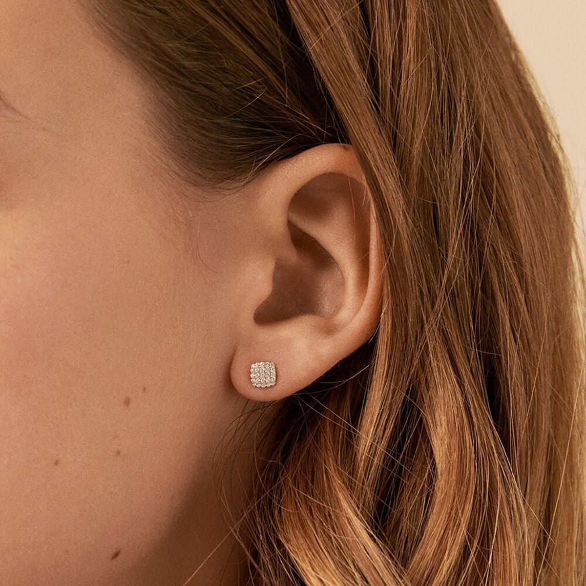 Boucles d'oreilles Agatha Gloria argent