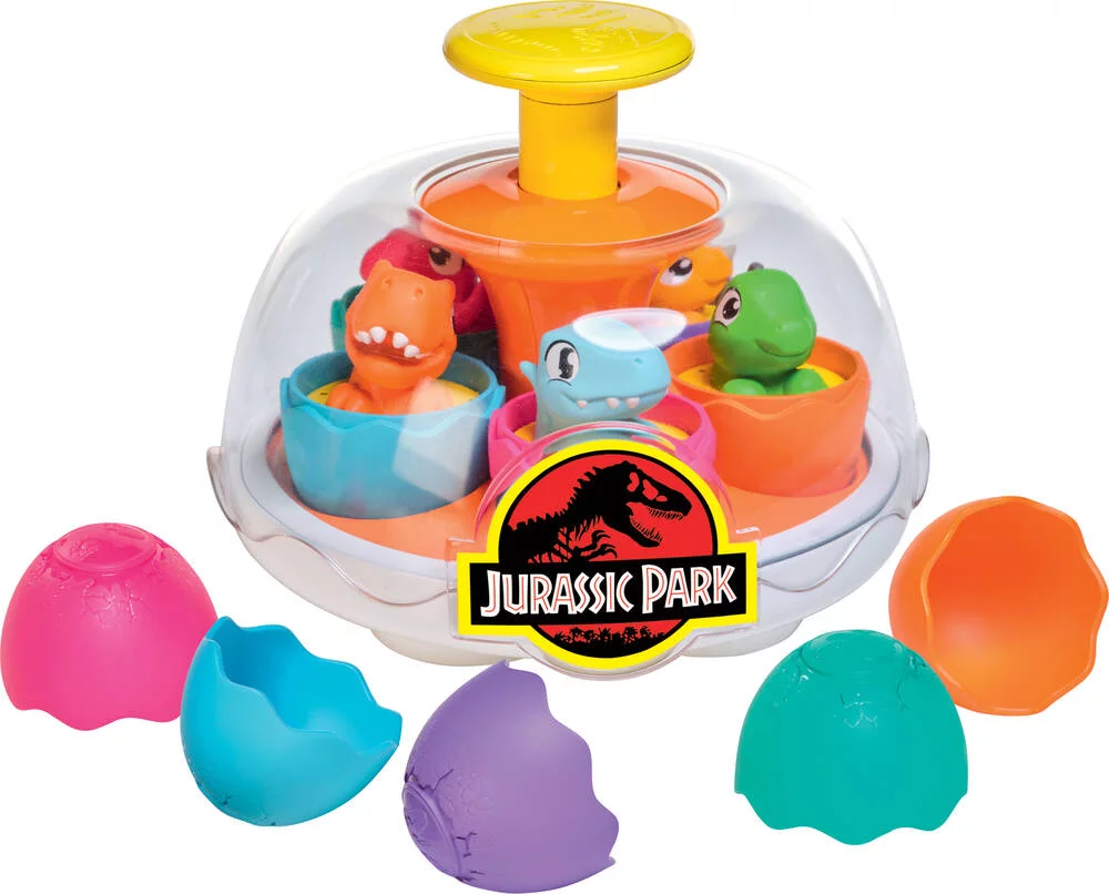 JURASSIC WORLD - TOUPIE DINO TOURNE ET POP - TOOMIES