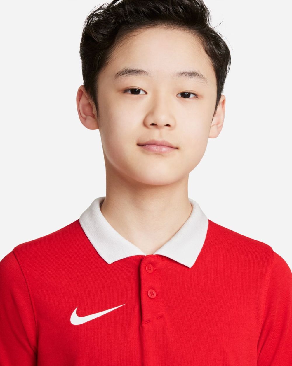Polo Nike Team Club 20 Rouge pour enfant