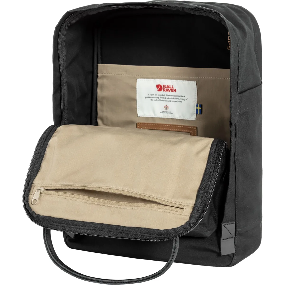 Fjällräven Kånken No. 2 Black Laptop 15 Black