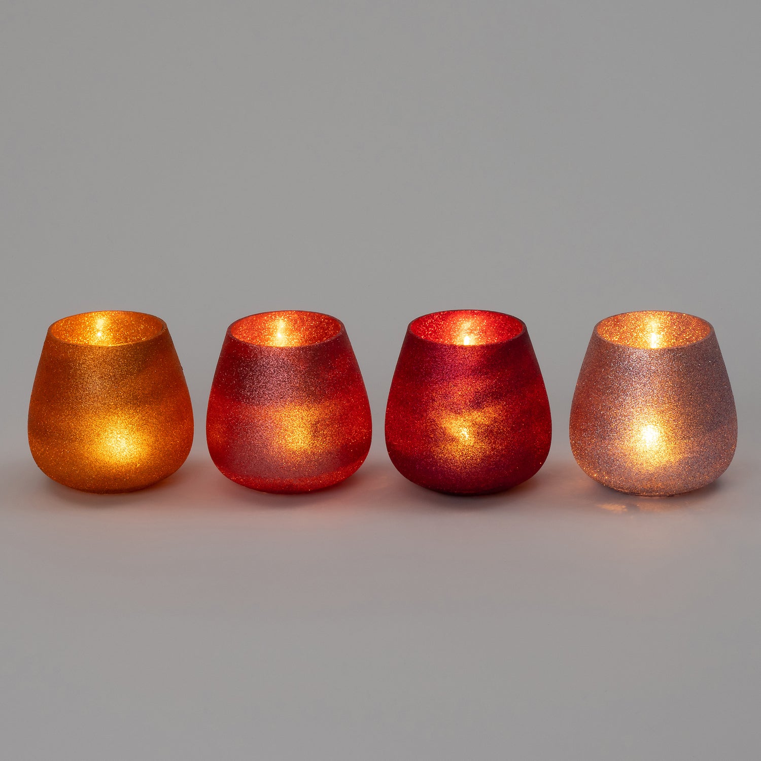 Intratuin waxinelichthouder Les roze D 12 H 12 cm