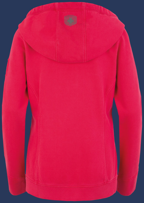 Yacht Hoodie Lady French Terry 400, Berry