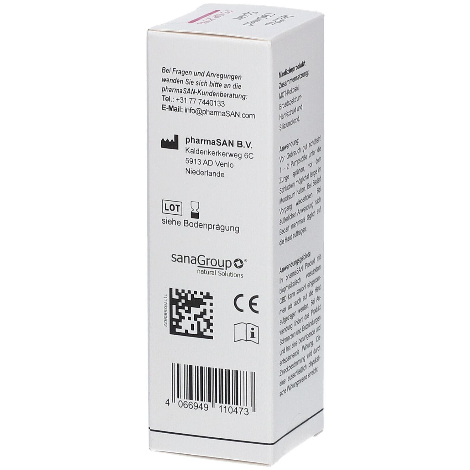 leafPro CBEmed Spray 20 %