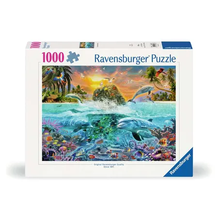Ravensburger Puzzle - Die Unterwasserinsel, 1000 Teile