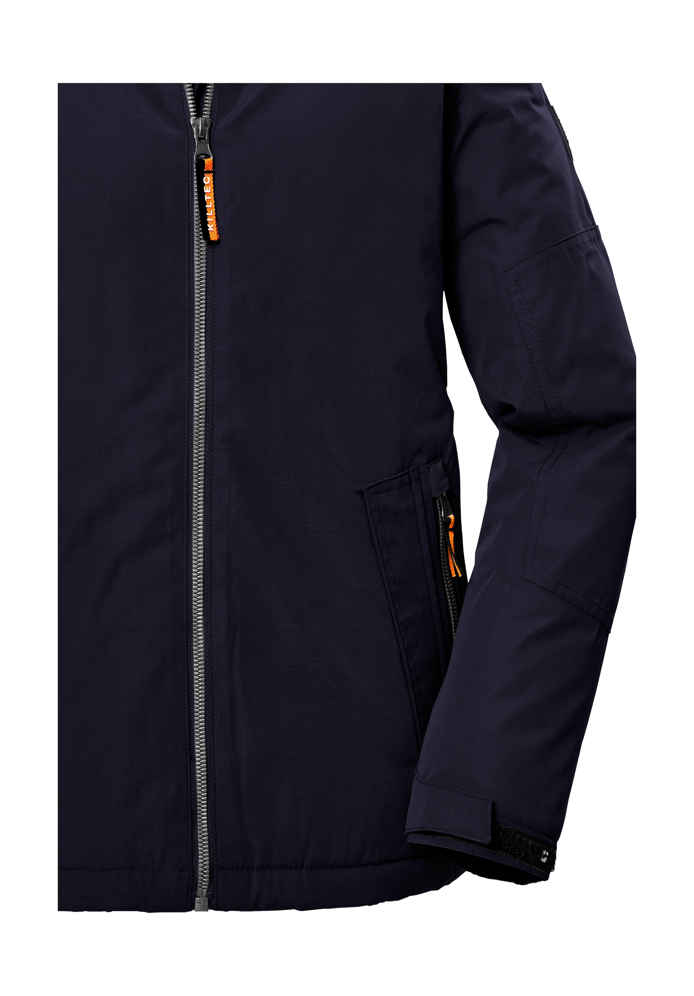 Killtec Funktionsjacke »KOW 377 BYS JCKT« Wasserdichte Funktionsjacke mit Kapuze, warmem Futter und Kinnschutz