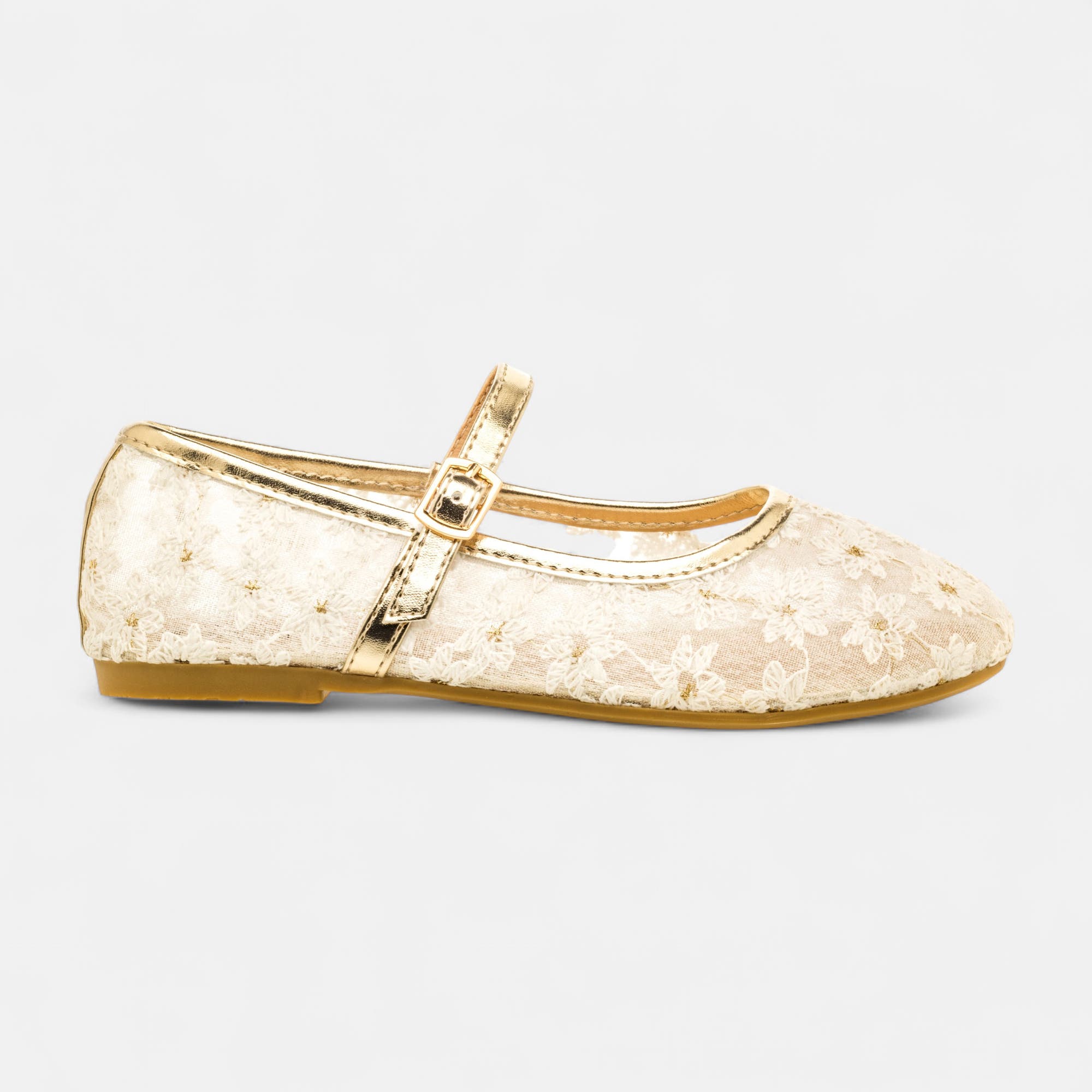 Ballerines Fille blanc
