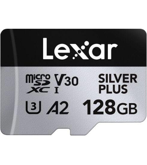 Lexar microSDXC-Karte Professional Silver Plus 128 GB Professionelle MicroSDXC UHS-I-Karte