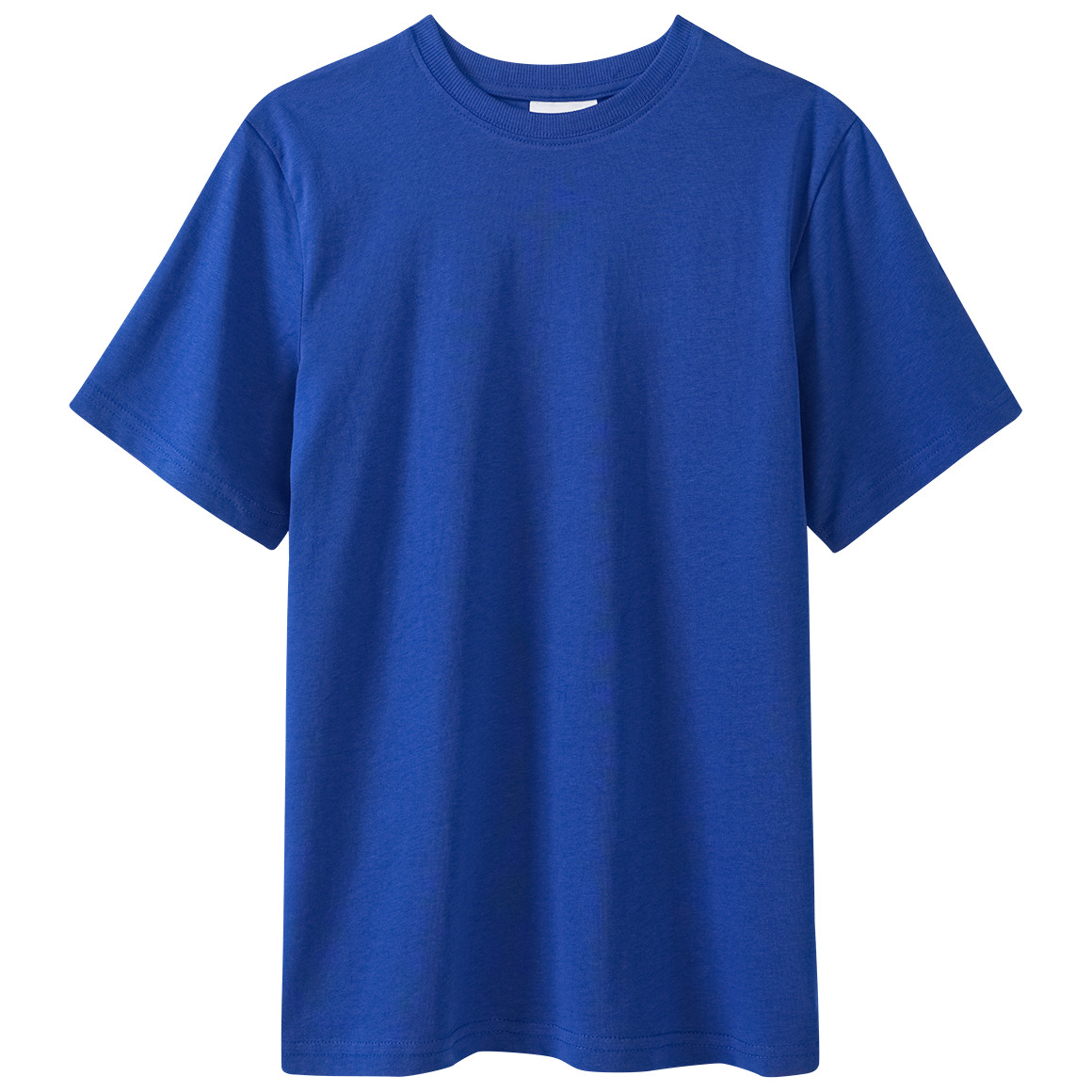 Famy 3 Jungen T-Shirts in verschiedenen Dessins orange / dunkelblau / königsblau