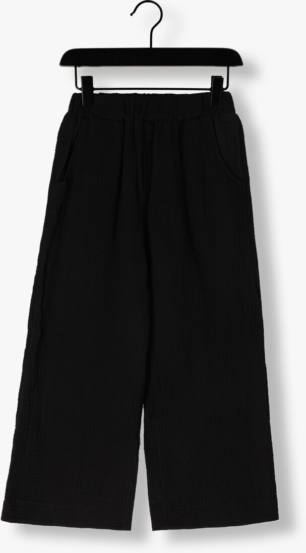 Salty Stitch zwarte salty stitch pantalon lounge broek met zakken - baby cotton