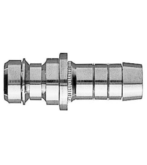 Neomatic Schlauchkupplung 16 mm,  Ø 16.5 mm Schlauchkupplung aus verchromtem Messing