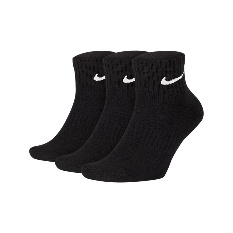 Chaussettes Nike x3 Everyday Mid Cushion (noir)