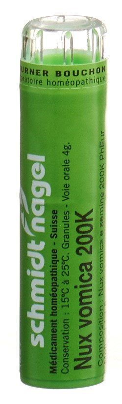 SCHMIDT-NAGEL Nux vomica Gran 200 K 4 g