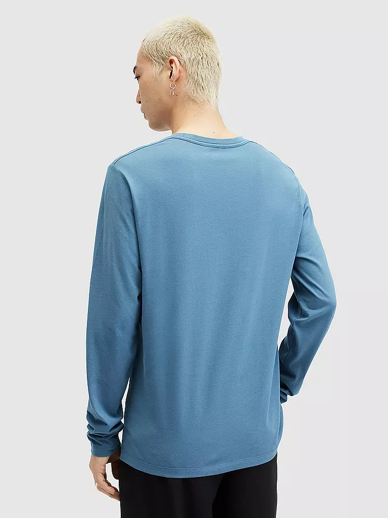 ALLSAINTS Langarmshirt BRACE blau