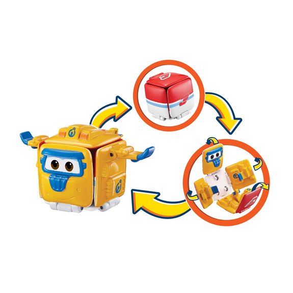 Super Wings - Figurine Flip Surprise Donnie & Astra