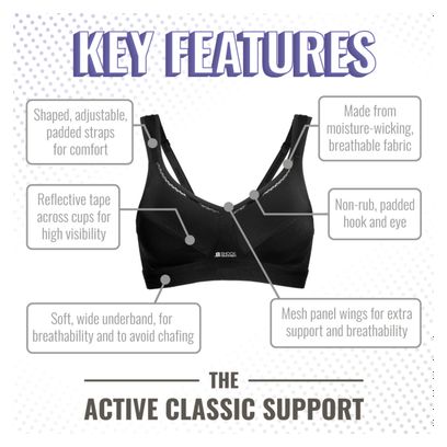 Soutien-Gorge Shock Absorber Classic Blanc