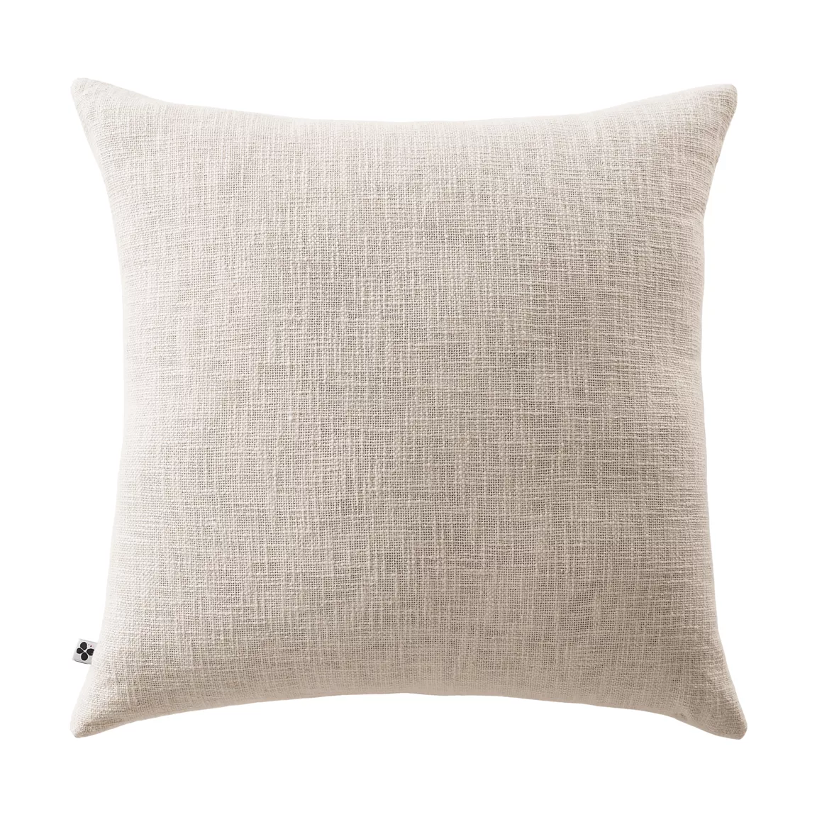 Coussin carré coton (60 x 60 cm) Sixtine Beige