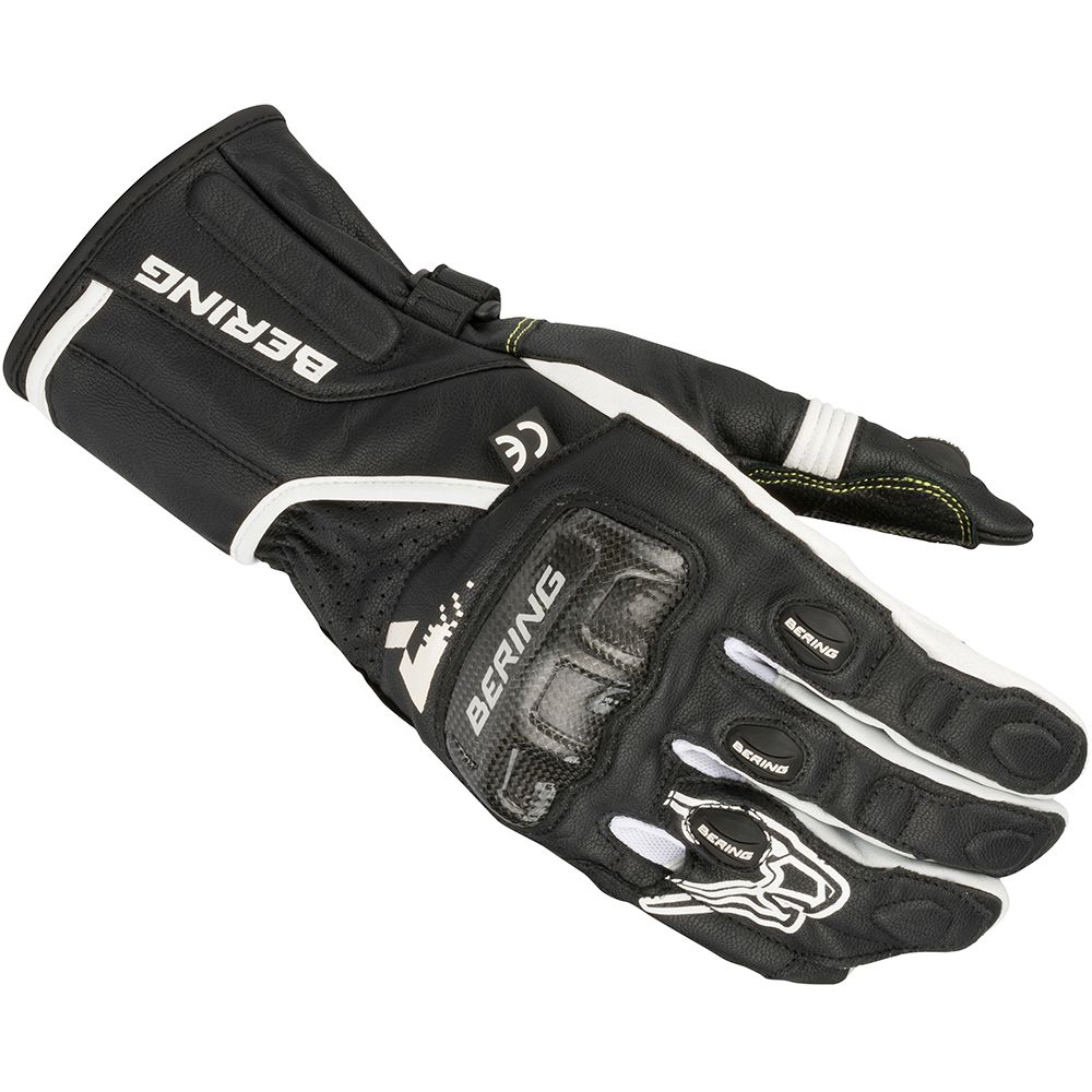 Bering - Gants Steel-R Noir / Blanc