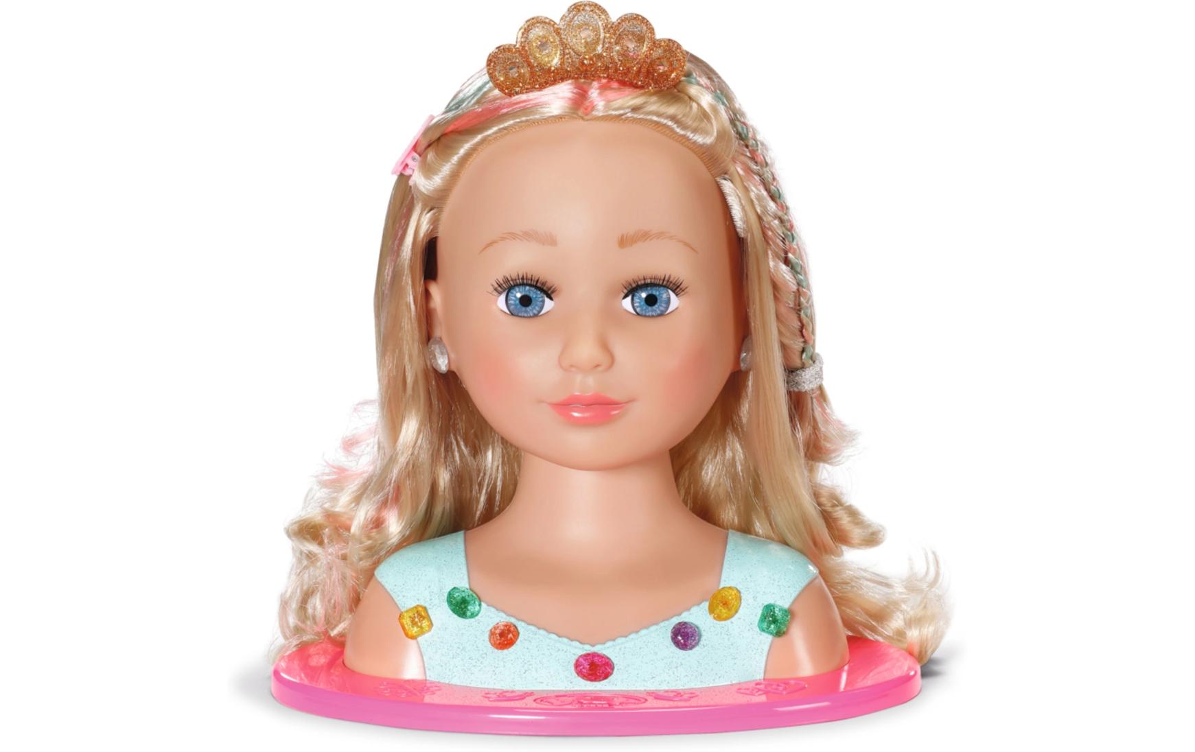 Puppe Sister Styling Head 27 cmFrisier- und Schminkkopf mit 33 Accessoires für angehende Mini-Stylisten