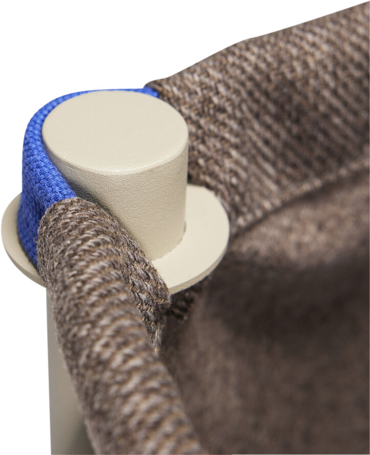 Hübsch Pod Vasketøjstaske Brun Blue,brown,sand