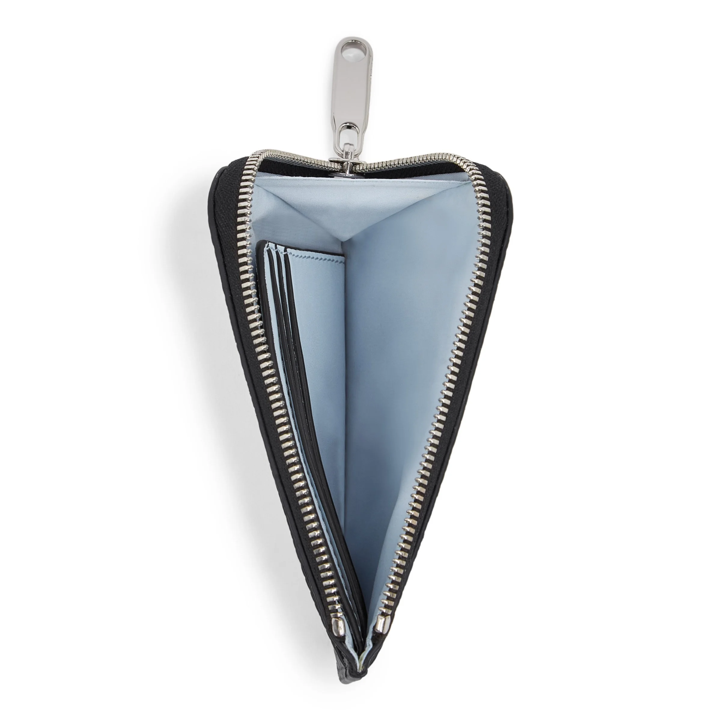 ECCO Wallet Kleine Leder-Geldbörse Schwarz 8X12X1,5 cm