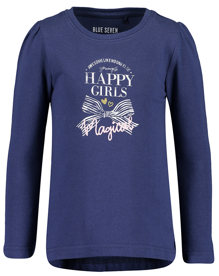 Langarmshirt MAGICAL BOWGIRL – HAPPY GIRLS in dunkelblau