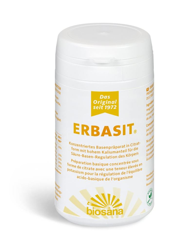 Erbasit konzentriertes Basenpräparat Tabl Ds 120 Stk