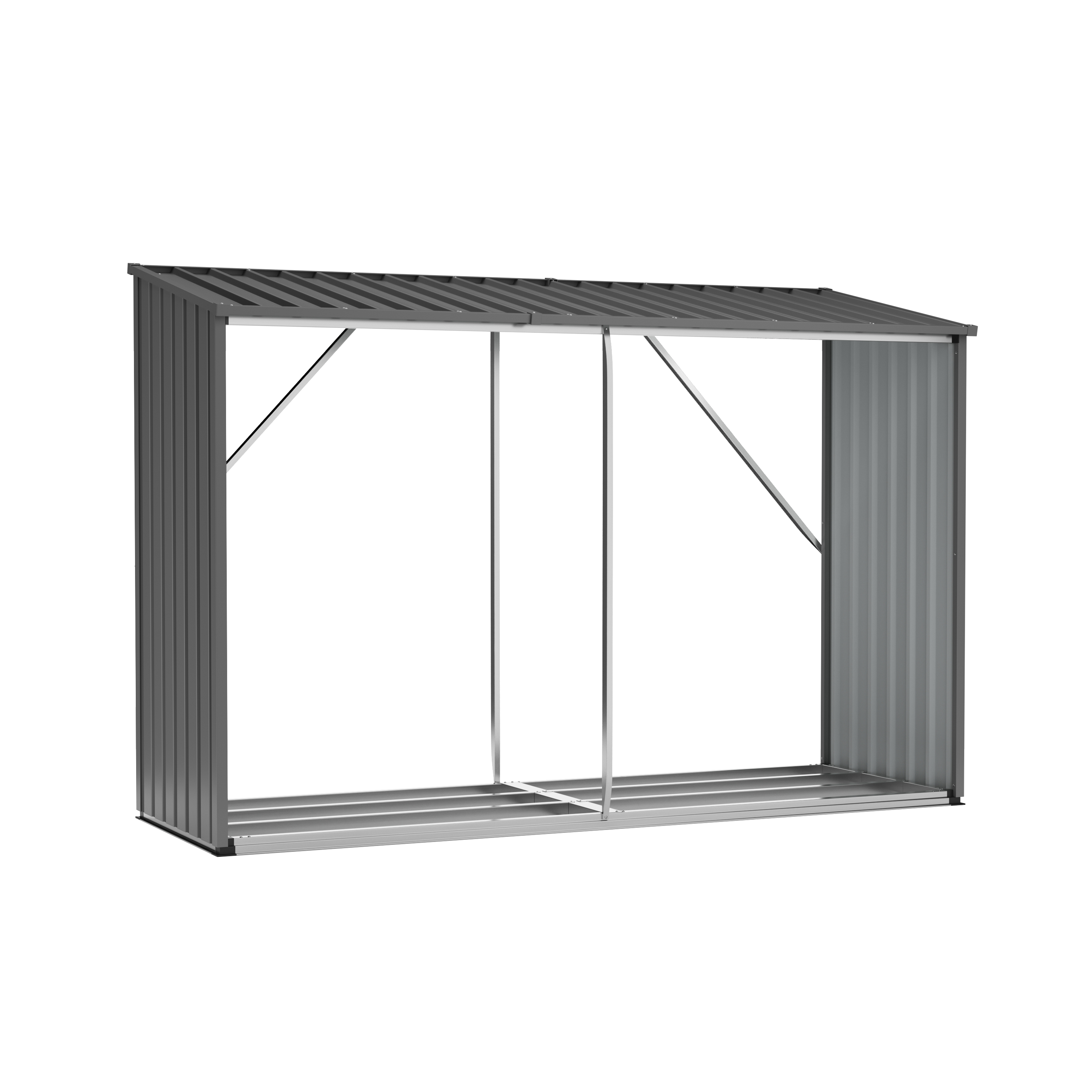 Kaminholzregal Outdoor 230 x 83 x 150 cm