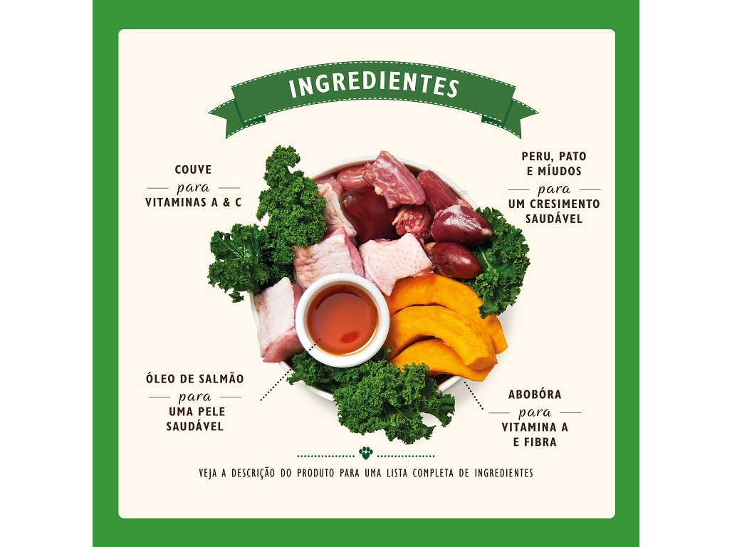 COMIDA HÚMIDA PARA CÃO LILY'S KITCHEN JÚNIOR COM PERU 400G