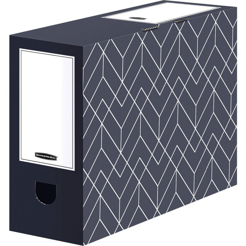 Boîte archives carton Fellowes Déco dos de 10 cm - montage manuel