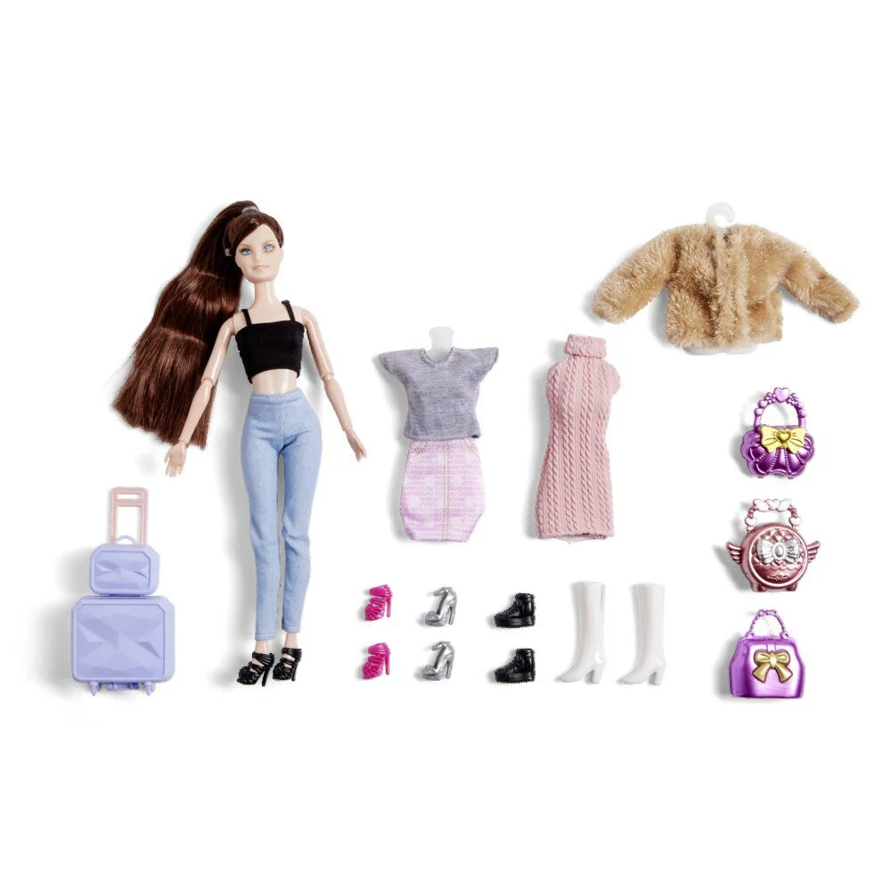 Poupée mannequin avec ses accessoires - 2 modèles