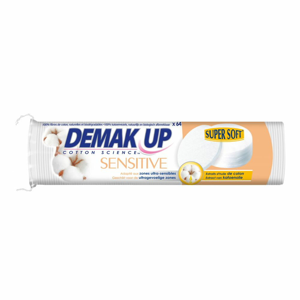 Demak Up Wattenpads Sensitive64 stuks