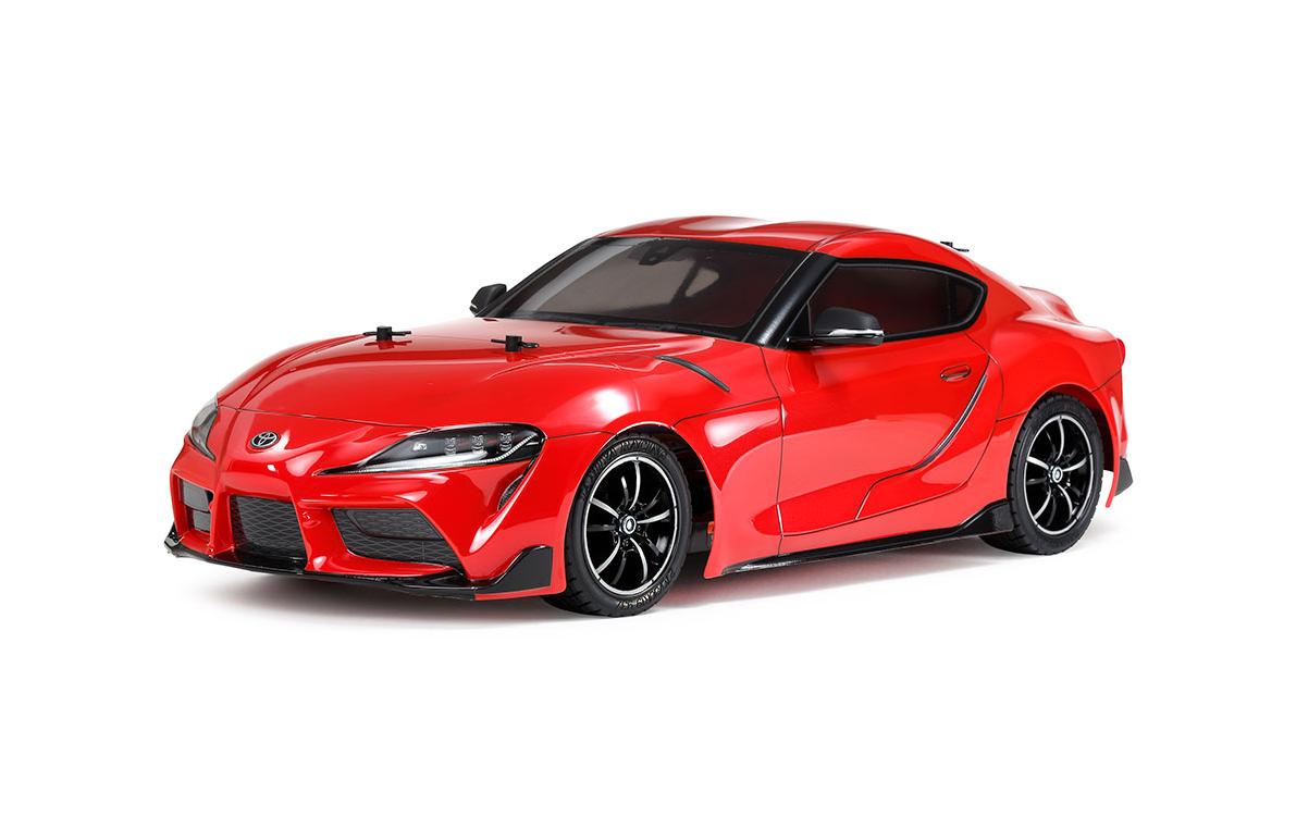 Tourenwagen Toyota GR Supra, TT-02 Bausatz mit ESC, 1:10<br>Toyota Supra A90 auf dem bewährten TT-02 Tourenwagen Chassis