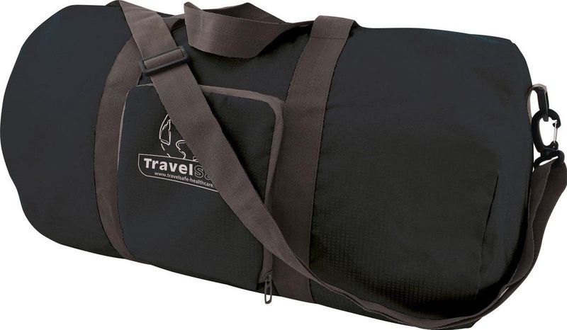 Travelsafe - Opvouwbare Duffeltas - Black - Polyester - 42 L