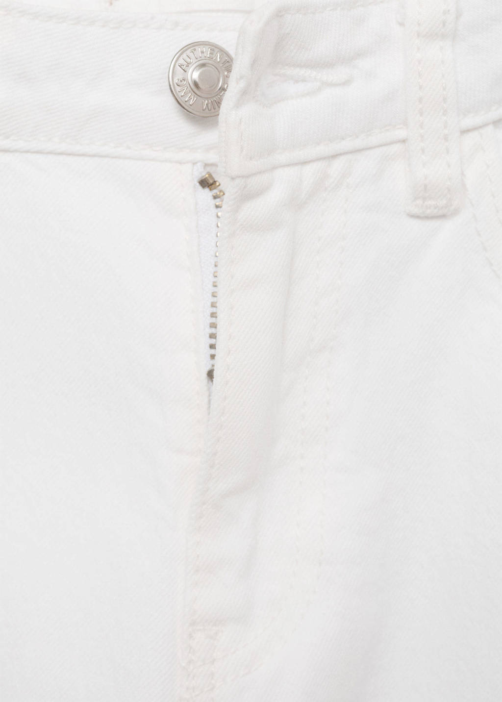 MANGO TEEN straight regular waist wit