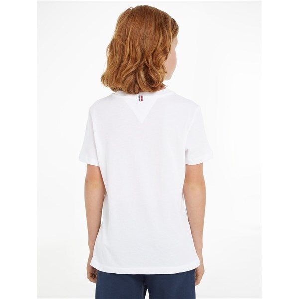 Boy Basic CN Tee SS Bright White