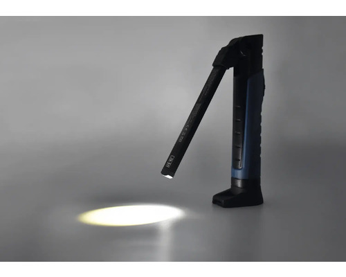 LUMAK PRO LED oplaadbare inspectielamp, dimbaar, 60-700 lm, verlichtingstijd 16-200 uur, 65 K, IP54, IK07, USBC