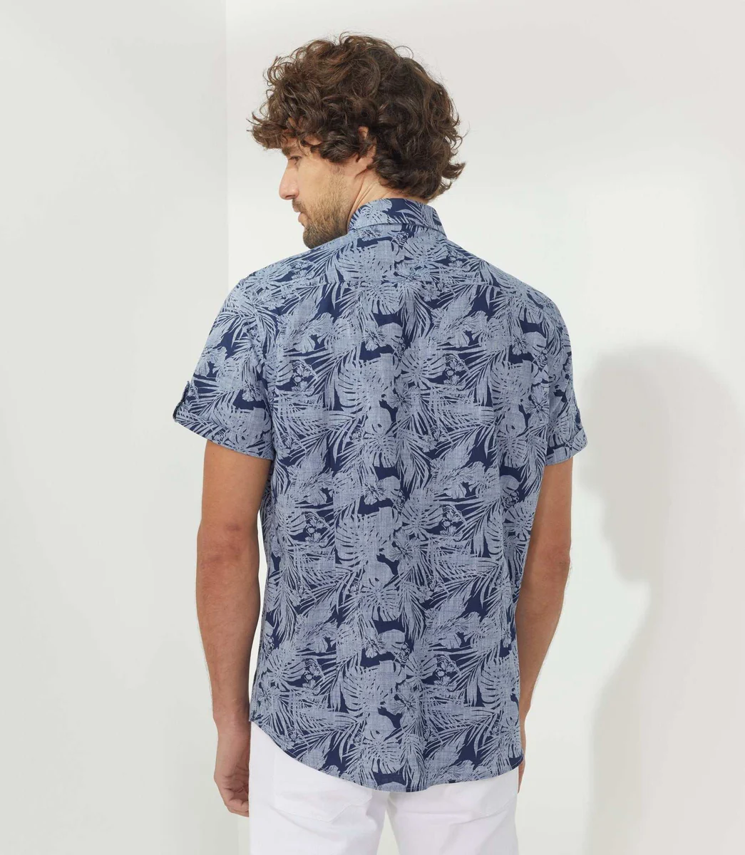 Chemise casual marine 