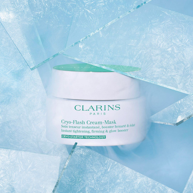 Cryo-Flash Masque-Crème Soin Anti-Âge CLARINS