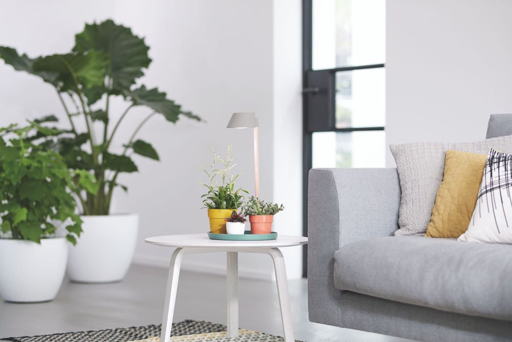 Elho plantenlamp grijs D 25 H 47 cm