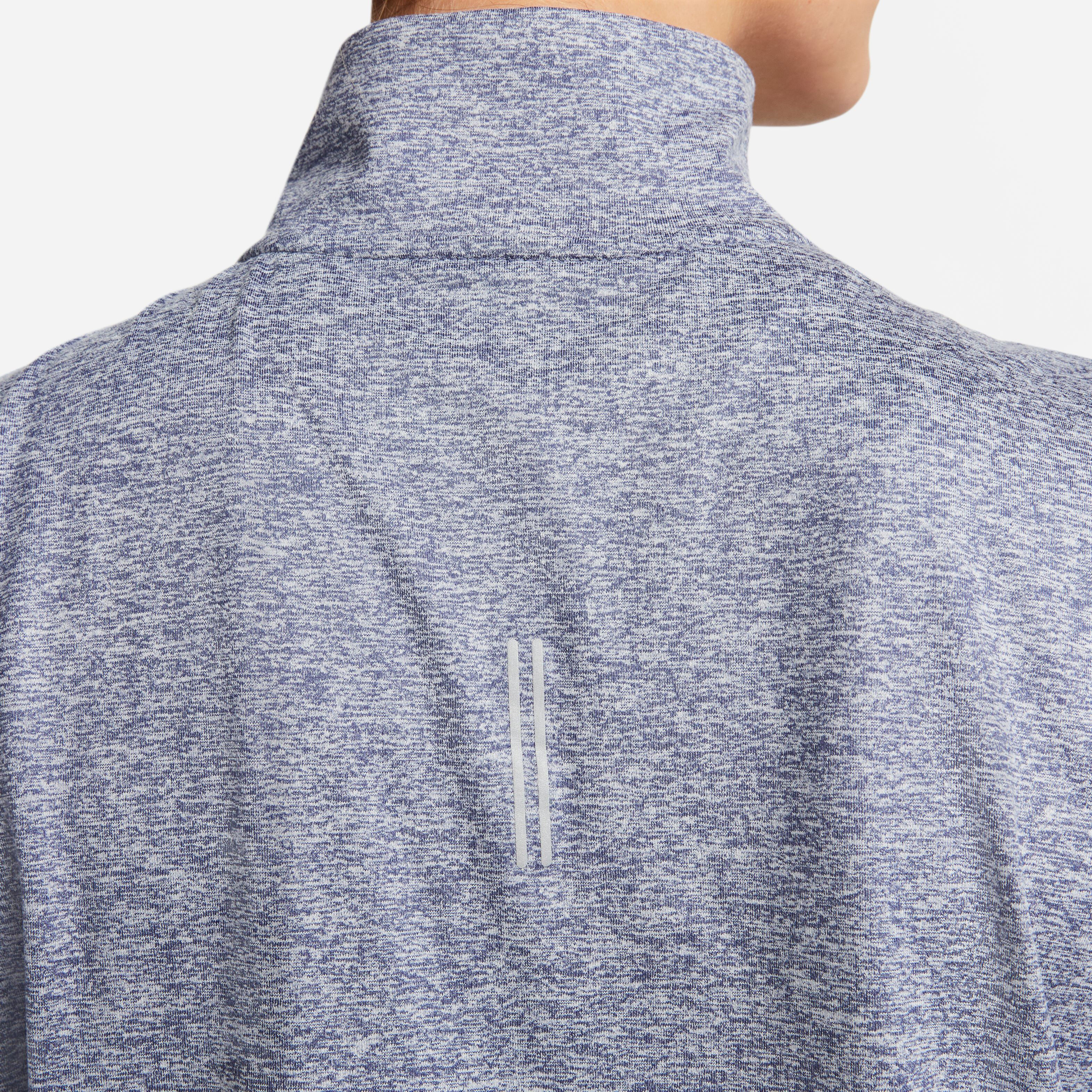 Nike Element Half-Zip Running Haut Manches Longues Femmes - Lilas , Gris