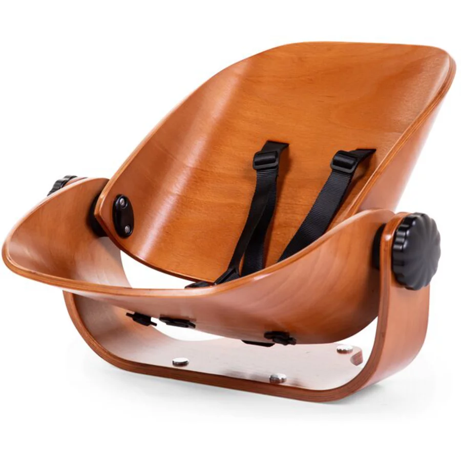 CHILDHOME Newborn Sitz Evolu nussbaum  schwarz