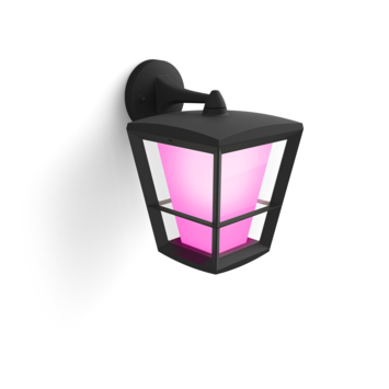 Philips Hue muurlamp zwart - wit en gekleurd licht 15W - omlaag