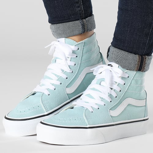 Baskets Femme Sk8 Hi Tapered 5KRUH7O Color Theory Canal Blue