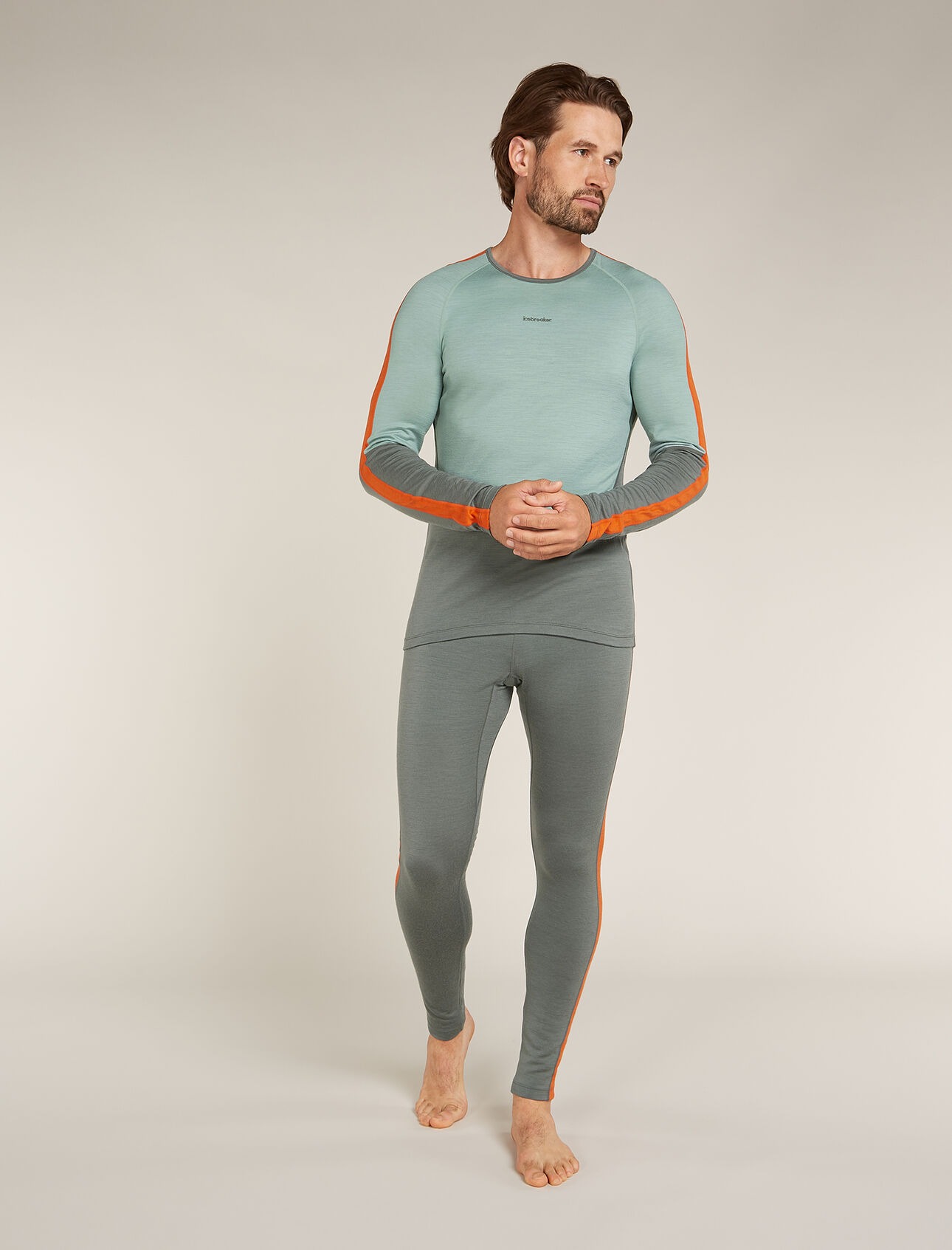 200 Sonebula Thermal Leggings Herre Galaxy/Blaze