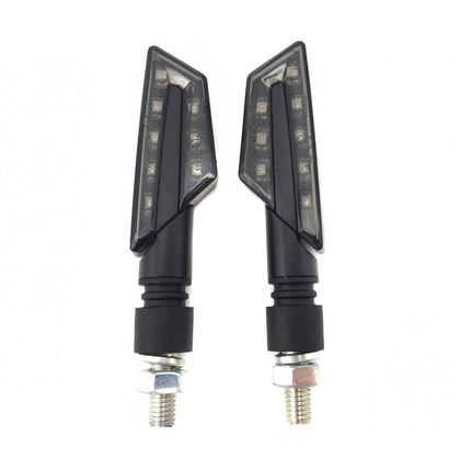 Clignotant Brazoline DEMON à leds (La paire) Universel - Noir