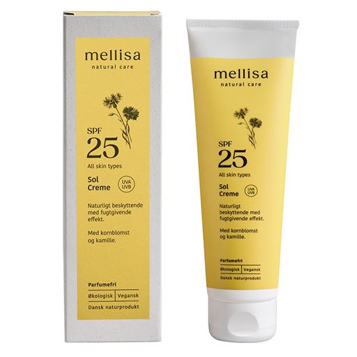 Mellisa Solcreme, SPF 25, 150 ml