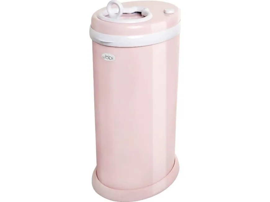 Ubbi blekasse i stål Blush Pink Ubbi