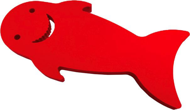 KONTORVIER Spaßboard Haifisch