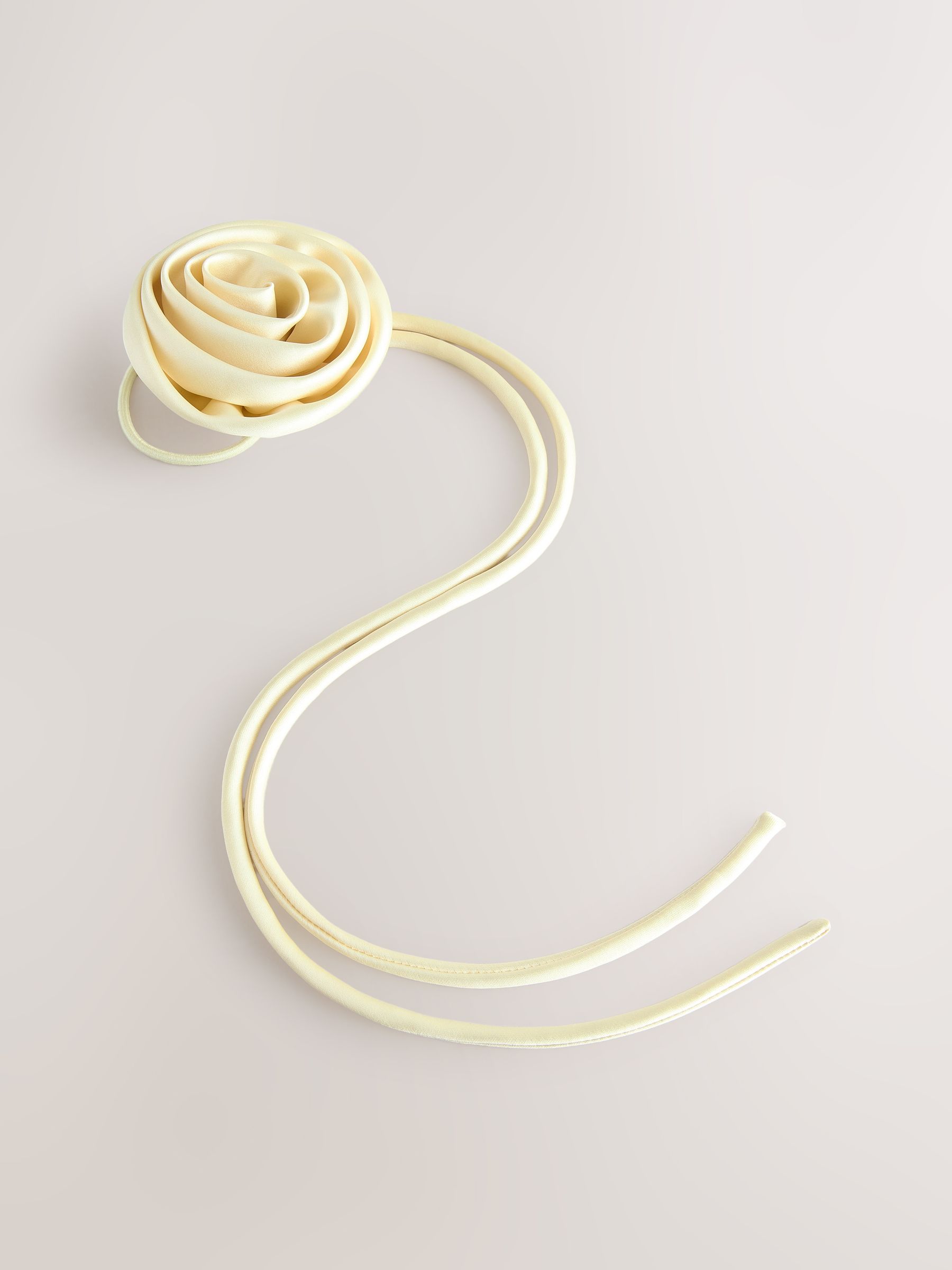 Geel - Corsage Hair Tie